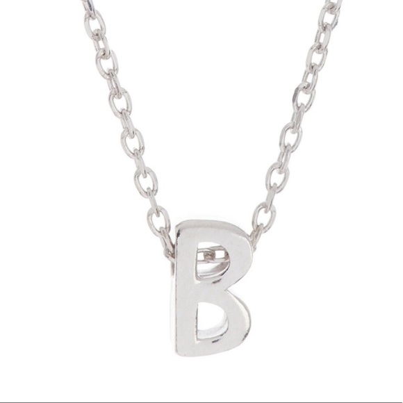 Adornia Jewelry - ADORNIA STERLING SILVER INITIAL PENDANT NECKLACE